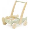 Viga Drevený vozík na kocky Krokodíl Viga Drevený vozík na kocky Krokodíl