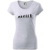 Evolúcia baseball pálkar náprah + loptička - Dámske tričko Pure - L ( Svetlosivý melír ) Evolúcia baseball pálkar náprah + loptička - Dámske tričko Pure - L ( Svetlosivý melír )