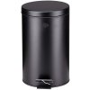 Dirt Devil na pedále Dirt Devil 12 l - Soft Close - Okrúhly - Nerezová oceľ - Čierna