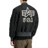 Alpha Industries pánska zimná bunda MA-1 Distressed black Veľkosť: 3XL, Farba: čierna Alpha Industries pánska zimná bunda MA-1 Distressed black Veľkosť: 3XL, Farba: čierna