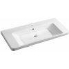 Sapho THALIE 105 keramické umývadlo nábytkové 105x46cm, biela TH11105 Sapho THALIE 105 keramické umývadlo nábytkové 105x46cm, biela TH11105