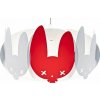 Lampa Buxy s červeným zajačikom Lampa Buxy s červeným zajačikom