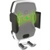 Compass držiak telefónu LUKE-X bezdrôtové nabíjanie 10W strieborný Compass držiak telefónu LUKE-X bezdrôtové nabíjanie 10W strieborný