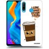 Picasee silikónový prehľadný obal pre Huawei P30 Lite - Cute coffee Picasee silikónový prehľadný obal pre Huawei P30 Lite - Cute coffee