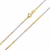 Silvego Zlatá retiazka Singapur zo žltého, bieleho a ružového zlata - 1,7 mm FNN1739GYWR Silvego Zlatá retiazka Singapur zo žltého, bieleho a ružového zlata - 1,7 mm FNN1739GYWR