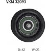 Vratná/vodiaca kladka rebrovaného klinového remeňa SKF VKM 32093 Vratná/vodiaca kladka rebrovaného klinového remeňa SKF VKM 32093