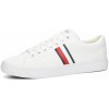 Tommy Hilfiger pánske štýlové tenisky - biele - 40 Tommy Hilfiger pánske štýlové tenisky - biele - 40