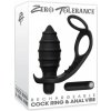 Zero Tolerance Rechargeable Cock Ring & Anal Vibe Zero Tolerance Rechargeable Cock Ring & Anal Vibe