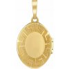 Silvego Zlatý oválny medailón Adonis otvárací 26 mm FNN22337PGY Silvego Zlatý oválny medailón Adonis otvárací 26 mm FNN22337PGY