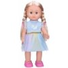 Wiky Eliška chodící bábika 41 cm modrá Wiky Eliška chodící bábika 41 cm modrá
