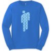 Billie Eilish - Manonman (Mid Blue) (Long Sleeve) XX-Large Billie Eilish - Manonman (Mid Blue) (Long Sleeve) XX-Large