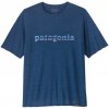 Patagonia Triko Cap Cool Daily Shirt pánské Velikost: XL / Barva (vzor): 73 text logo: clement blue x-dye Patagonia Triko Cap Cool Daily Shirt pánské Velikost: XL / Barva (vzor): 73 text logo: clement blue x-dye