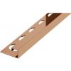 Eviso FIPB0003 Lišta ukončovací bronze lesk 2,7 m