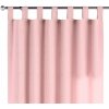 Dekoria Záves na pútkach, púdrovo ružová, Loneta, 133-39 Dekoria Záves na pútkach, púdrovo ružová, Loneta, 133-39