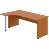 OFFICE PRO s.r.o. HOBIS kancelársky stôl pracovný tvarový, ergo pravý - GE 1800 P, čerešňa OFFICE PRO s.r.o. HOBIS kancelársky stôl pracovný tvarový, ergo pravý - GE 1800 P, čerešňa