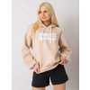 Sweatshirt-EM-BL-651/2.41X-beige krémová S ex moda 2016103046263 Sweatshirt-EM-BL-651/2.41X-beige krémová S ex moda 2016103046263