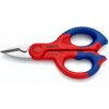 KNIPEX Elektrikárske nožnice, 155mm 9505155SB KNIPEX Elektrikárske nožnice, 155mm 9505155SB