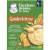 GERBER Organic nemliečna kaša s príchuťou sušienky 200 g GERBER Organic nemliečna kaša s príchuťou sušienky 200 g