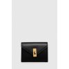 Kožená peňaženka Polo Ralph Lauren dámska,čierna farba,427886734 Kožená peňaženka Polo Ralph Lauren dámska,čierna farba,427886734