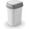 KIS Koš na odpad Dual Swing Bin S 10 l bílý 80750000623