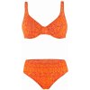 Berka dámske dvojdielne plavky bez výstuže oranžová Berka dámske dvojdielne plavky bez výstuže oranžová