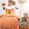 POSTEĽNÁ BIELIZEŇ PRE DETI ORANŽOVÁ TIGER 200 X 140 CM GOMBÍKY POSTEĽNÁ BIELIZEŇ PRE DETI ORANŽOVÁ TIGER 200 X 140 CM GOMBÍKY