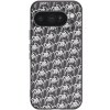 Picasee silikónový čierny obal pre Google Pixel 10 Pro - Separ - White On Black 2 Picasee silikónový čierny obal pre Google Pixel 10 Pro - Separ - White On Black 2