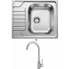 Blanco DINAS 45 S Mini nerez kartáčovaný 525122 + Deante LIMA BBM F62M nerezová oceľ Blanco DINAS 45 S Mini nerez kartáčovaný 525122 + Deante LIMA BBM F62M nerezová oceľ