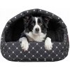 Boutique ZOO búdka pre psa čierna 40 cm x 35 cm Boutique ZOO búdka pre psa čierna 40 cm x 35 cm