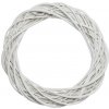 Prútený veniec biely 25 cm Prútený veniec biely 25 cm