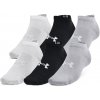 Ponožky Under Armour Unisex Essential 6pk Low Black/Black/Halo Gray S Ponožky Under Armour Unisex Essential 6pk Low Black/Black/Halo Gray S
