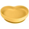 CANPOL BABIES Tanier silikónový s prísavkou - srdce žltý CANPOL BABIES Tanier silikónový s prísavkou - srdce žltý