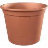 Nohelgarden kvetináč Coccia plastový terakota - 20x17cm Nohelgarden kvetináč Coccia plastový terakota - 20x17cm