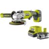 Ryobi ONE+ Aku uhlová brúska R18AG-140S, 18 V, 7500 ot./min., 5133004301 Ryobi ONE+ Aku uhlová brúska R18AG-140S, 18 V, 7500 ot./min., 5133004301