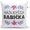Sablio Vankúš Najlepšia babička: 40x40 cm Sablio Vankúš Najlepšia babička: 40x40 cm