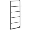 SAPHO - SKA nástenný sušiak uterákov 450x1150x100, čierna mat SKA501 SAPHO - SKA nástenný sušiak uterákov 450x1150x100, čierna mat SKA501