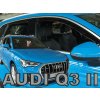 Deflektory na Audi Q3, 5-dverová, od 2018 (+zadné) Deflektory na Audi Q3, 5-dverová, od 2018 (+zadné)