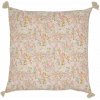 Chic Antique Aix Flowers Rose Sky Blue 50 x 50 cm