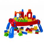 Megabloks Skladací hrací stôl s kockami