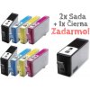 Balenie 2x Sada + 1x Čierna kazeta HP 364XL - kompatibilný Balenie 2x Sada + 1x Čierna kazeta HP 364XL - kompatibilný