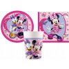 SÚPRAVA MYŠKA MINNIE A DAISY POHÁRE TANIERIKY SERVÍTKY DISNEY SÚPRAVA MYŠKA MINNIE A DAISY POHÁRE TANIERIKY SERVÍTKY DISNEY