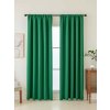 MKLozkoviny.sk Blackout závesy Elias tmavozelená – 140 × 160 cm (2 ks) - riasiaca stuha MKLozkoviny.sk Blackout závesy Elias tmavozelená – 140 × 160 cm (2 ks) - riasiaca stuha