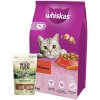 Whiskas Adult s hovädzím mäsom 14 kg & WILD FARM sendvičové kúsky s lososom 50g maškrta pre mačky Whiskas Adult s hovädzím mäsom 14 kg & WILD FARM sendvičové kúsky s lososom 50g maškrta pre mačky