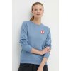Bavlnená mikina Fjallraven 1960 Logo Badge Sweater F87230.543 modrá XS Bavlnená mikina Fjallraven 1960 Logo Badge Sweater F87230.543 modrá XS