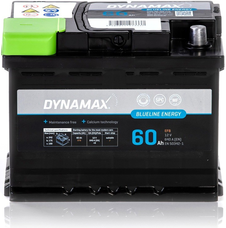 DYNAMAX ENERGY Blueline 60 EFB 12V 60Ah 640A