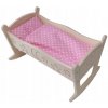 KOŁYSKA GRAWEROWANA PRE BÁBIKY + POSTEĽNÁ BIELIZEŇ, MATRAC KOŁYSKA GRAWEROWANA PRE BÁBIKY + POSTEĽNÁ BIELIZEŇ, MATRAC
