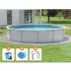 Steinbach Bazén s oceľovou stenou sada Nuovo de Luxe II Ø 550 x 120 cm Top - 1 sada Steinbach Bazén s oceľovou stenou sada Nuovo de Luxe II Ø 550 x 120 cm Top - 1 sada