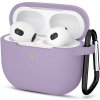 Techsuit Silicone puzdro pre AirPods 3 – ultratenké, hladké – fialové Techsuit Silicone puzdro pre AirPods 3 – ultratenké, hladké – fialové