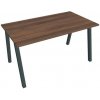 Hobis Rokovací stôl UNI A, 140x75,5x80 cm, orech/čierna Hobis Rokovací stôl UNI A, 140x75,5x80 cm, orech/čierna