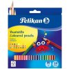 Farbičky Pelikan trojhranné tenké 24 ks Farbičky Pelikan trojhranné tenké 24 ks
